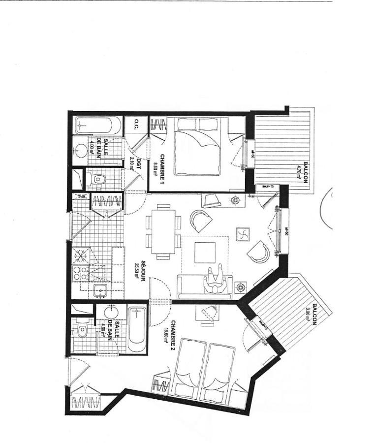Arc 1950 Appartement 716 Manoir De Savoie Les Arcs  Esterno foto